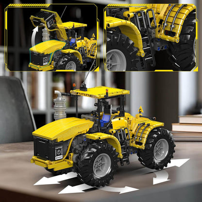 Yellow Tractor Remote Control | 1299pcs