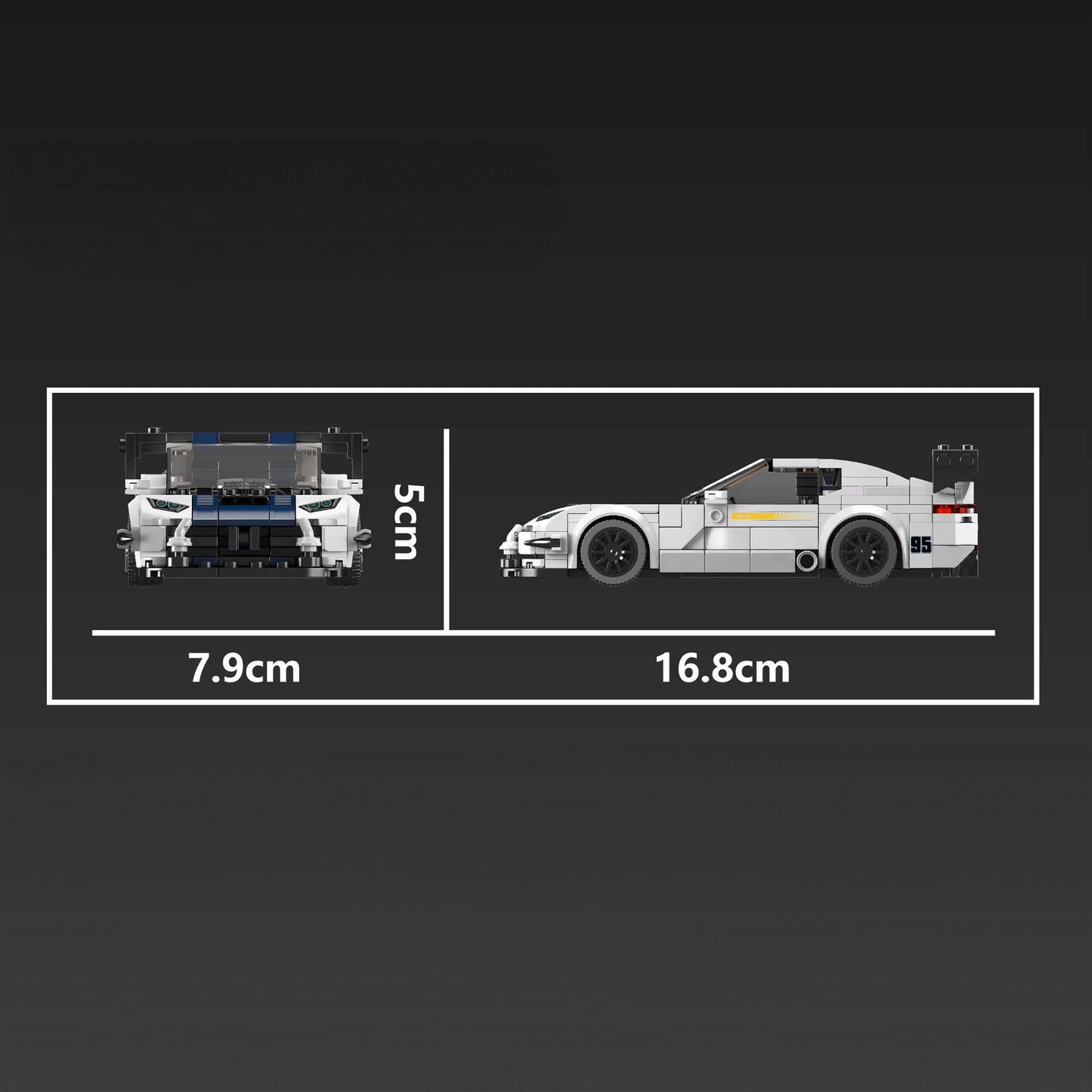 Supercar GTR Safety car | 431pcs