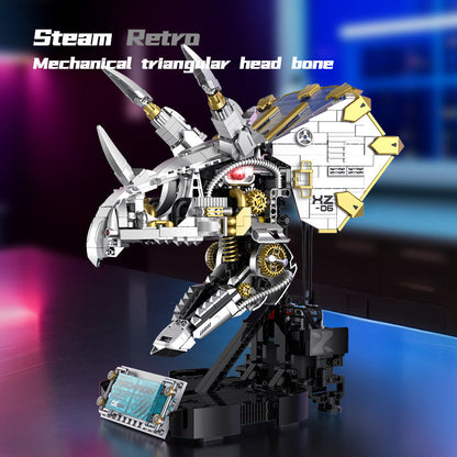 Cyber Triceratops Head | 928pcs