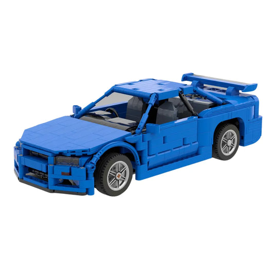 Skyline R34 GTR Vspec | 1095pcs