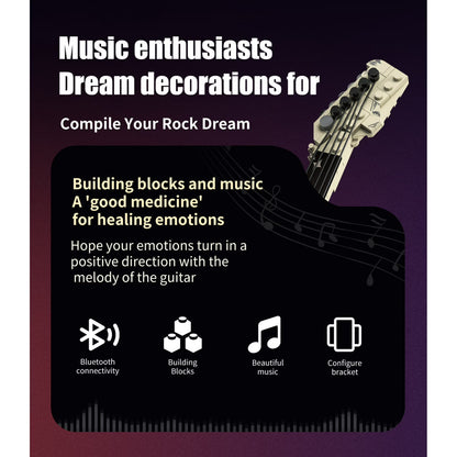 Guitar Building Block Set | 500pcs