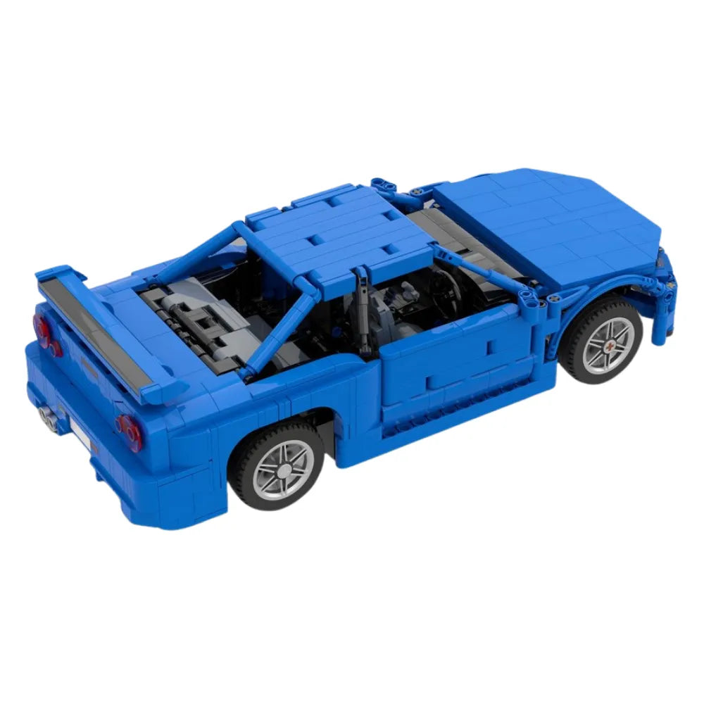 Skyline R34 GTR Vspec | 1095pcs