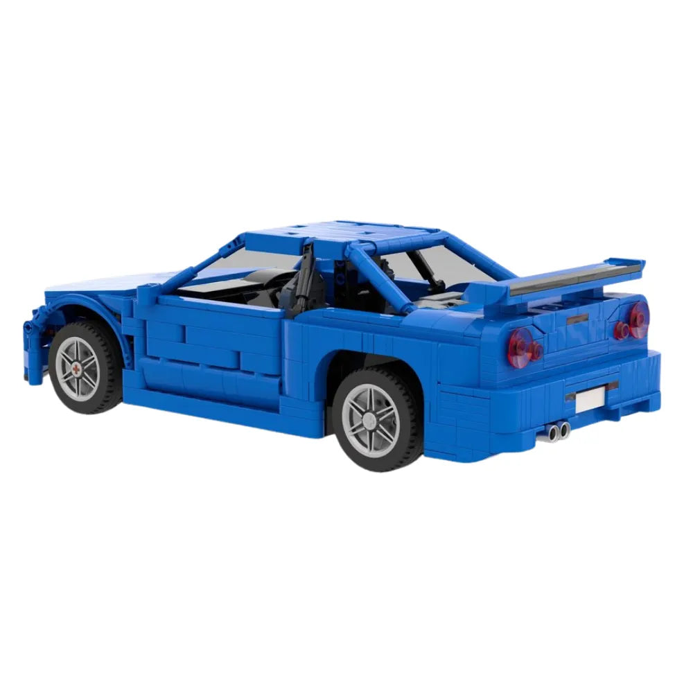 Skyline R34 GTR Vspec | 1095pcs