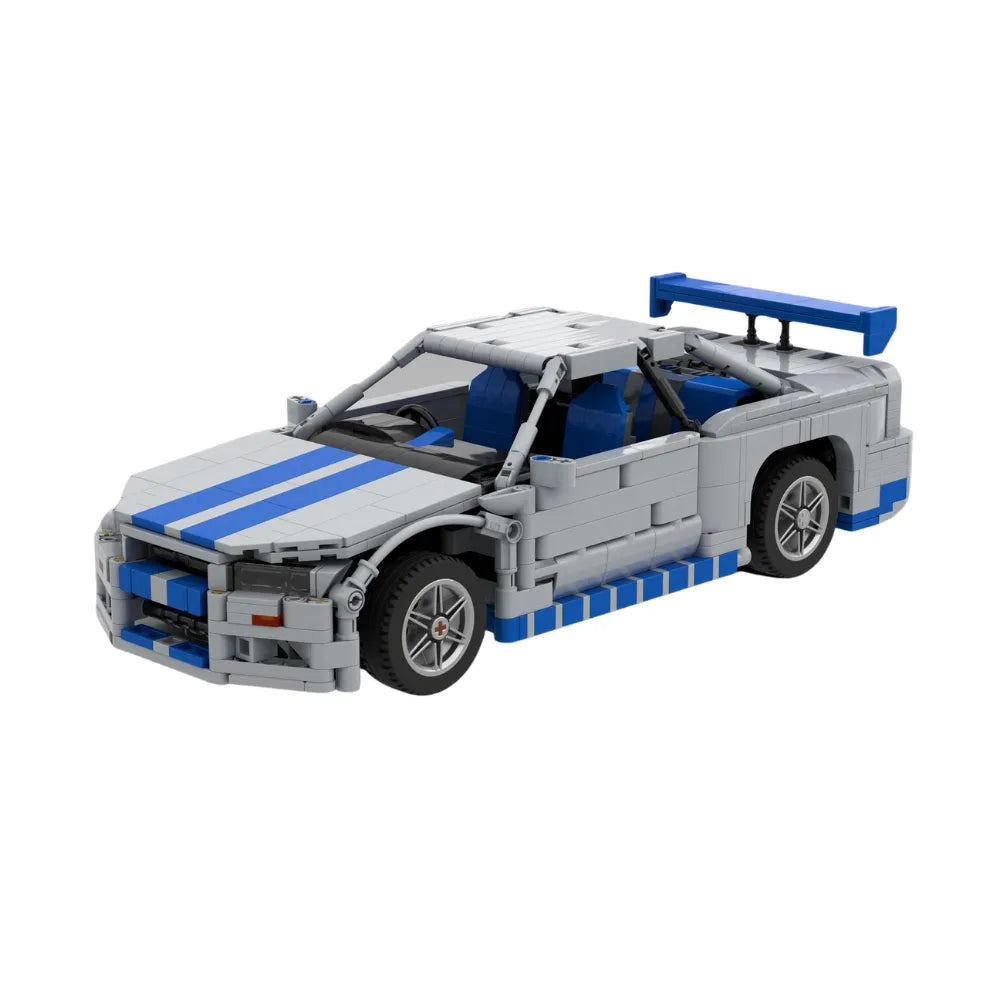 Skyline R34 GTR F&F | 1147pcs