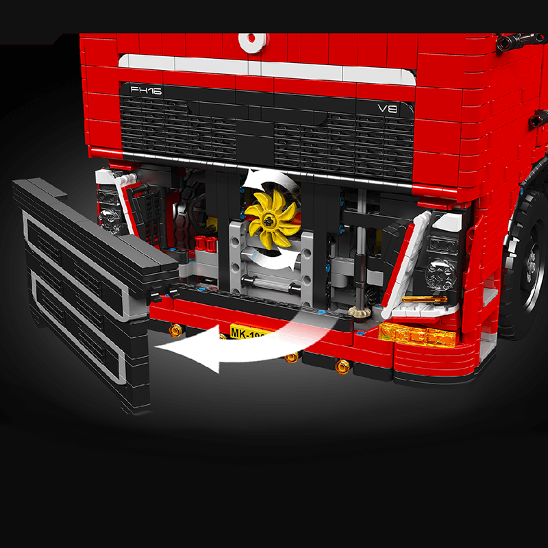 EU Truck With Trailer Remote Control | 8006pcs