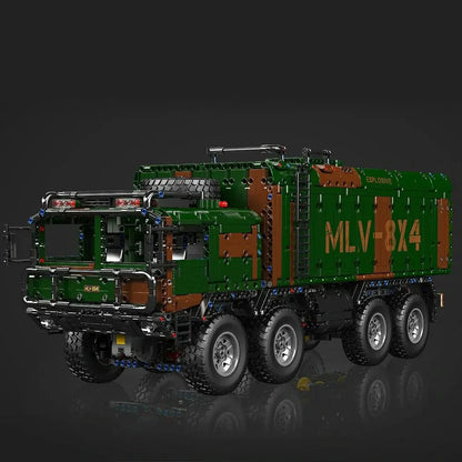 8x8 Desert Heavy Hauler | 3594pcs