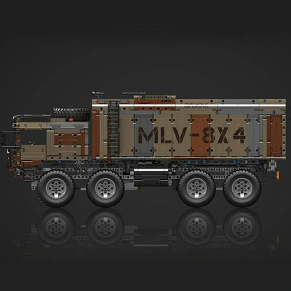 8x8 Desert Heavy Hauler | 3594pcs