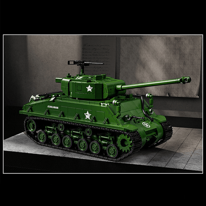 M4 Sherman Battle Tank | 1681pcs