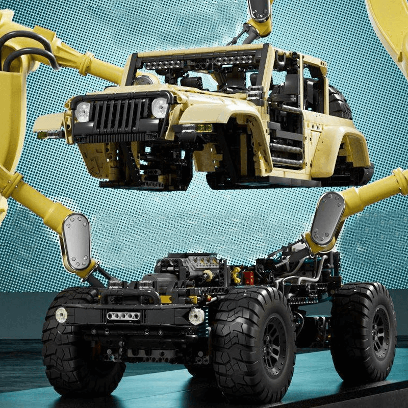 All-Terrain Wrangler Sahara 4x4 | 3620pcs