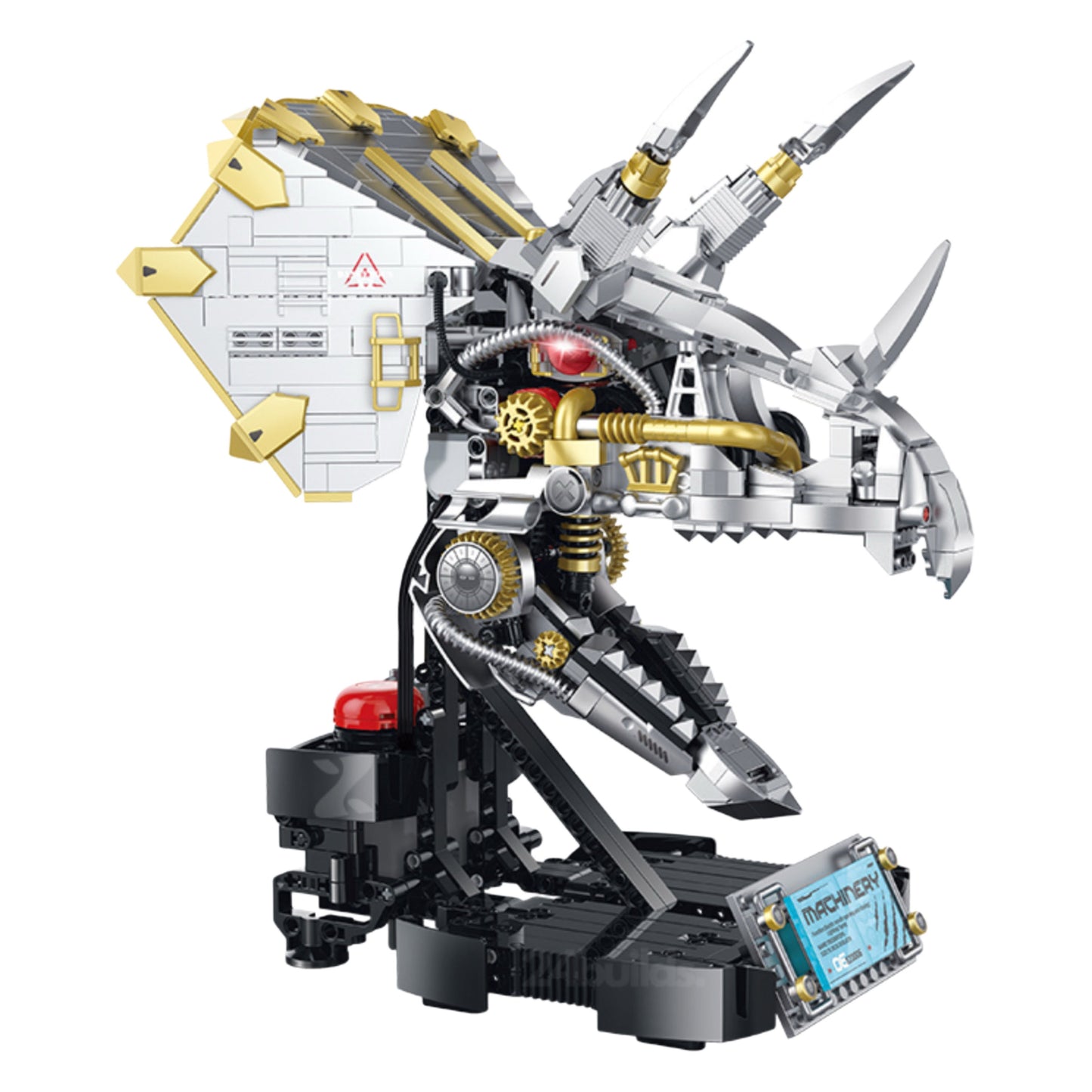 Cyber Triceratops Head | 928pcs