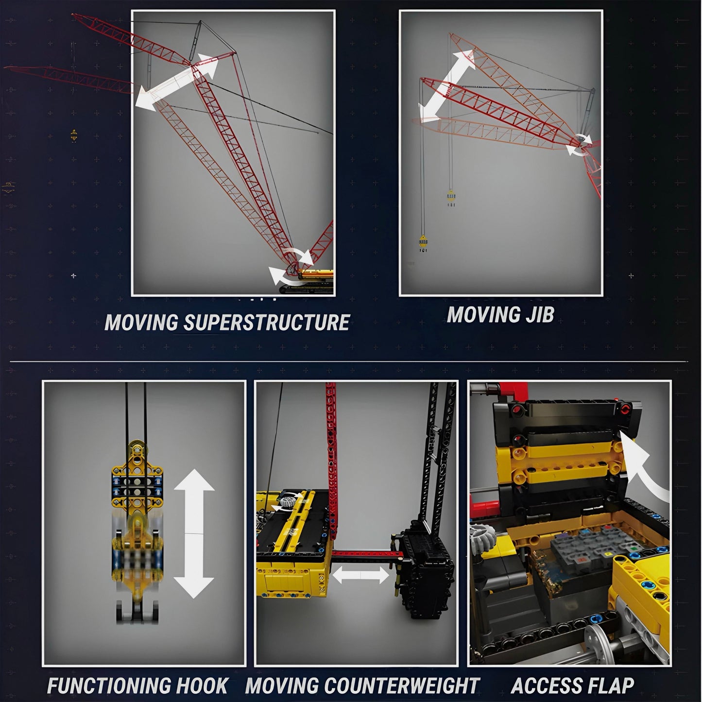 210cm Mega Dragline | 4317pcs