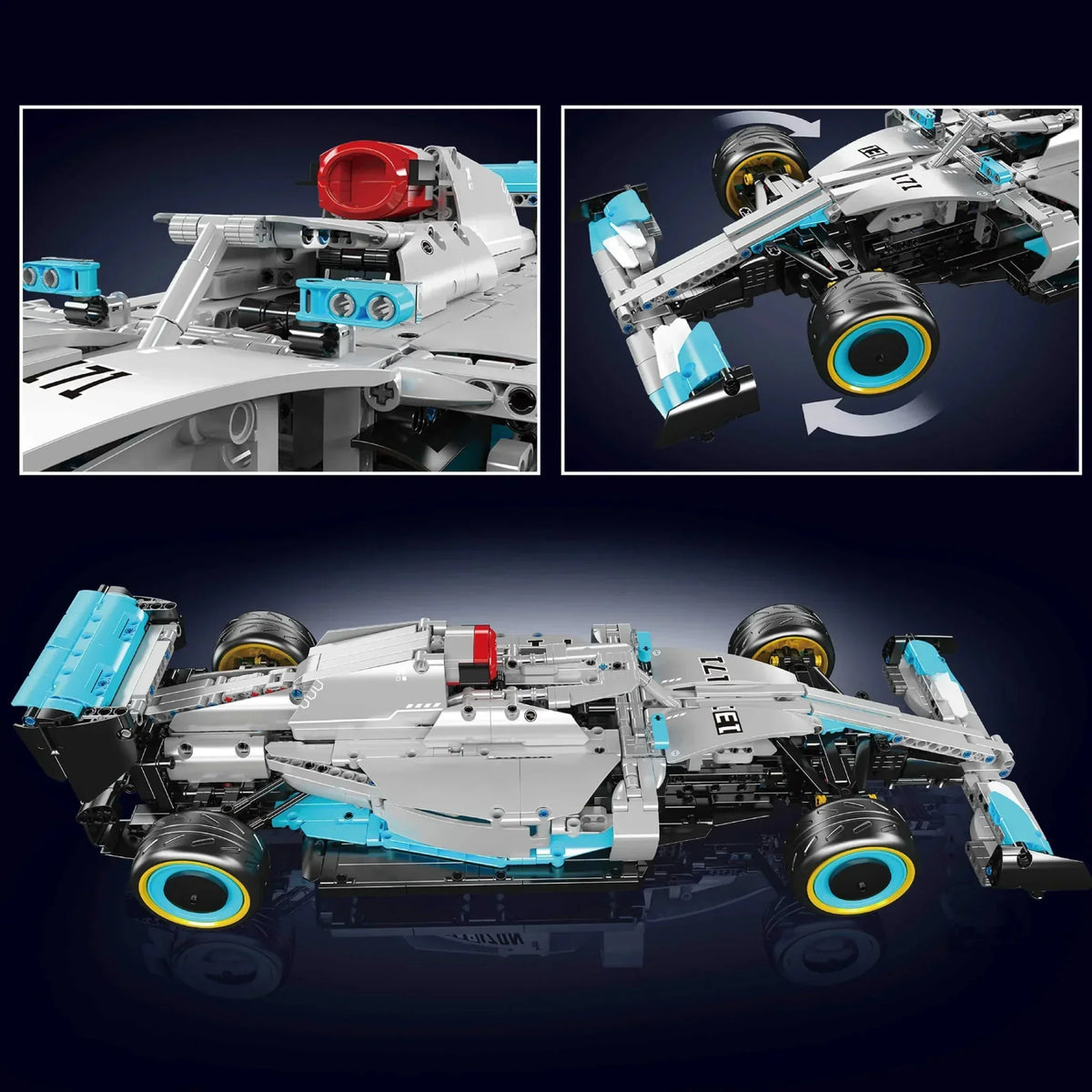 2020 Championship-Winning F1 Car | 1256pcs