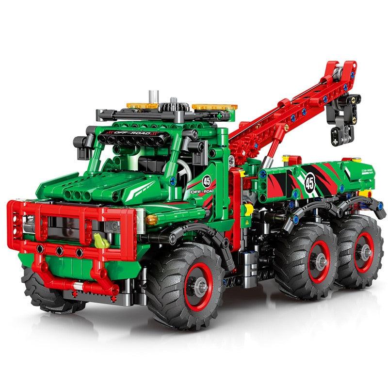 6x6 Crane Construction Truck | 1135pcs