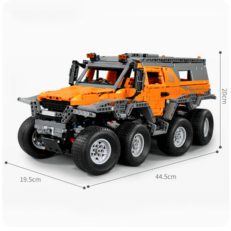8x8 Amphibious Expedition Vehicle | 2959pcs