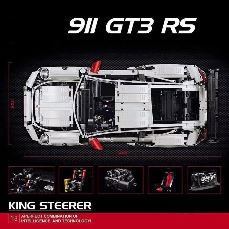 Aero-Tuned 911 GT3RS Track Coupe | 2758pcs