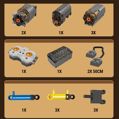 All-Terrain Wrangler Sahara 4x4 | 3620pcs