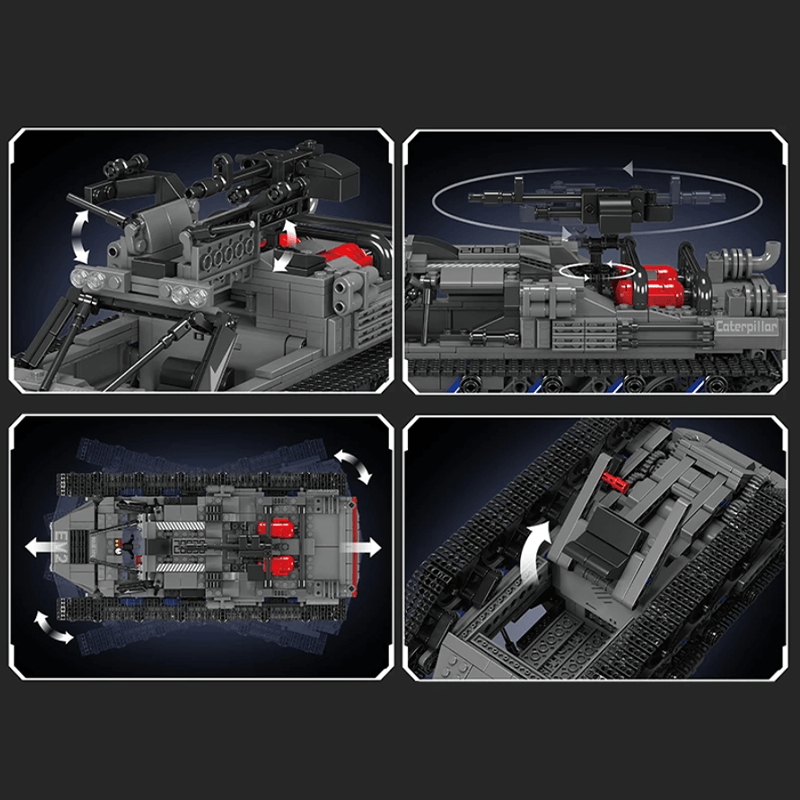 All Terrain Military Tank EV2 | 1045pcs