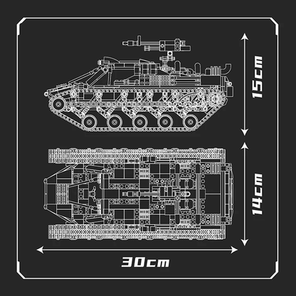 All Terrain Military Tank EV2 | 1045pcs