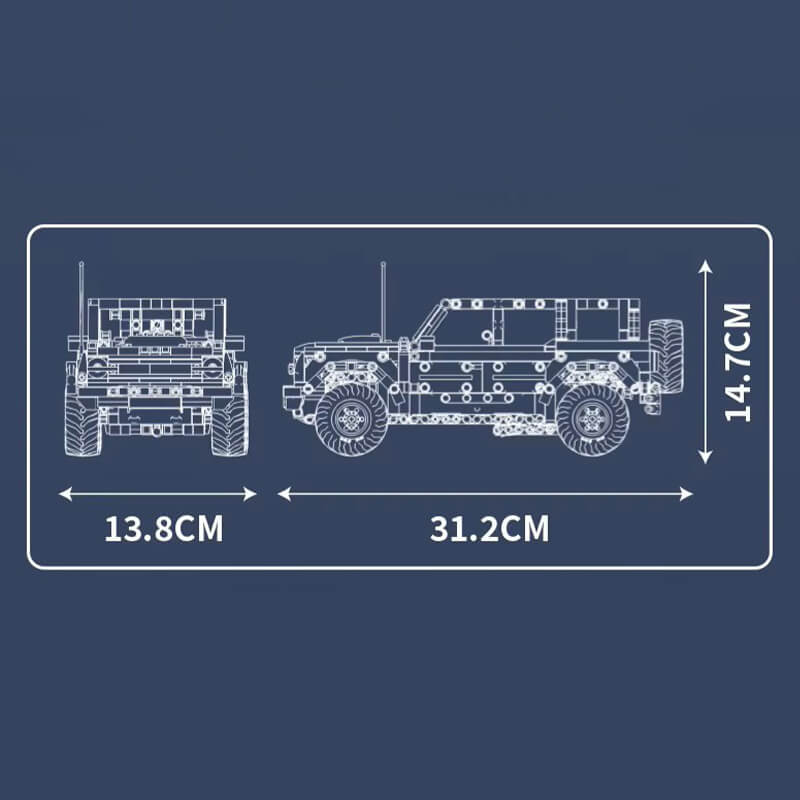 Bronco American Adventure 4x4 2024 | 827pcs