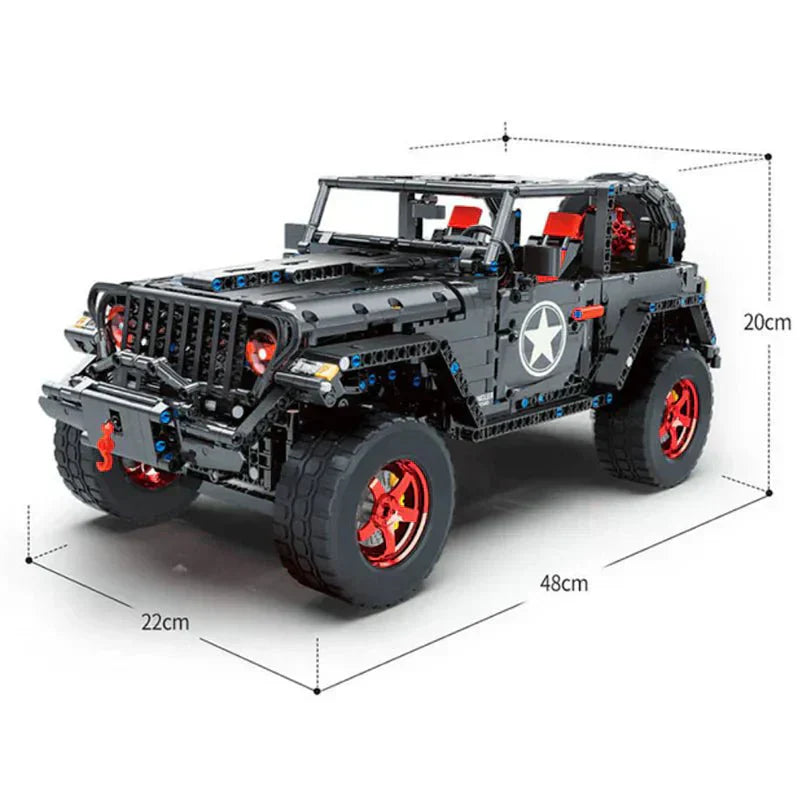Black Off-Road Trail SUV | 2271pcs