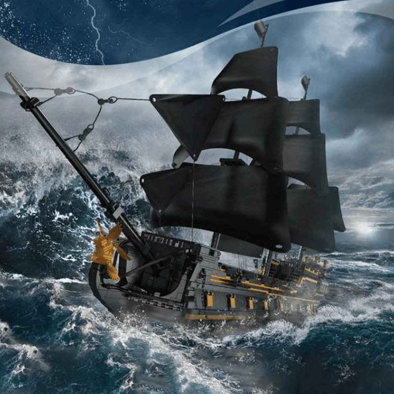 Black Pirate Ship | 5265pcs
