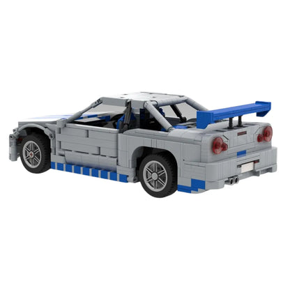 Skyline R34 GTR F&F | 1147pcs