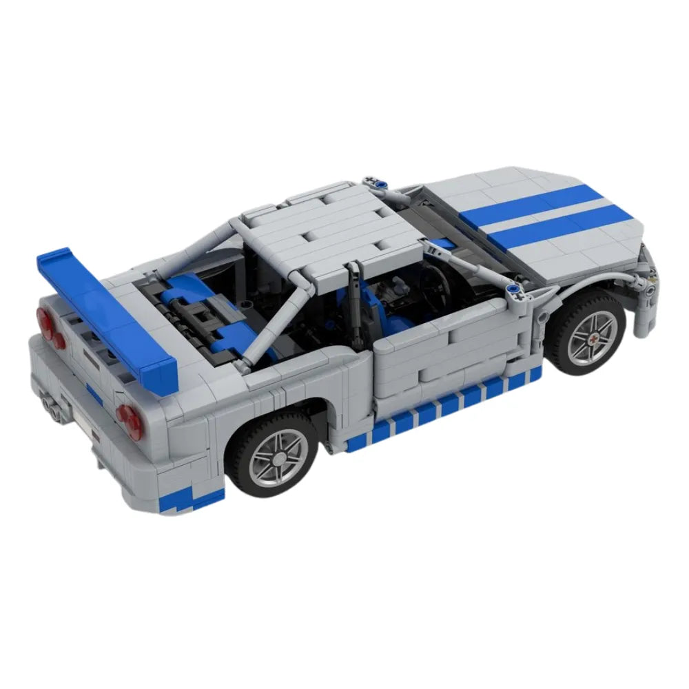Skyline R34 GTR F&F | 1147pcs