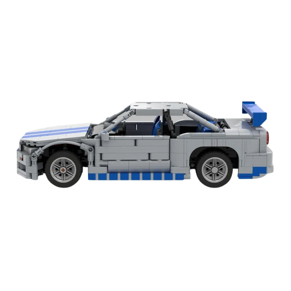 Skyline R34 GTR F&F | 1147pcs