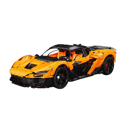 British Hypercar W1 Supercar Building Blocks – 5,036 pieces – supercar collector model. 73 cm x 30 cm x 18 cm