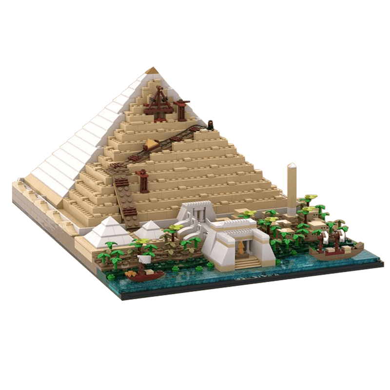 Building Of The Great Pyramid | 1467pcs