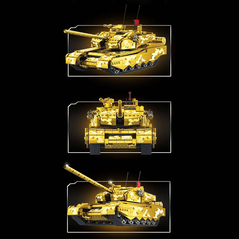 Chrome Gold Edition MA1 Tank | 1156pcs