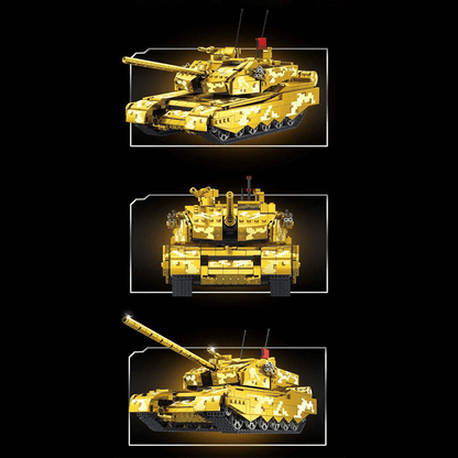 Chrome Gold Edition MA1 Tank | 1156pcs