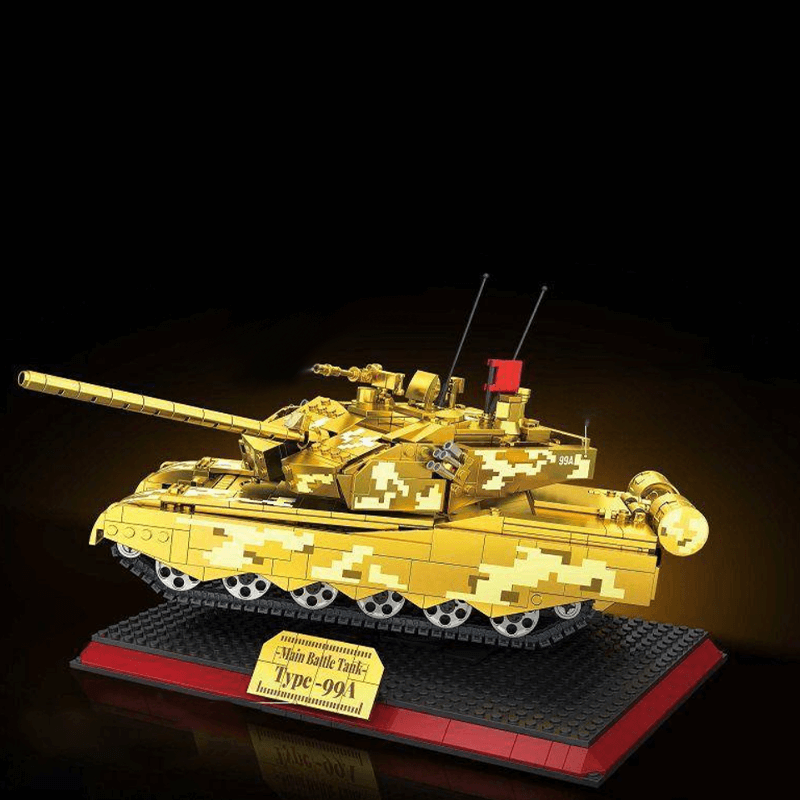 Chrome Gold Edition MA1 Tank | 1156pcs
