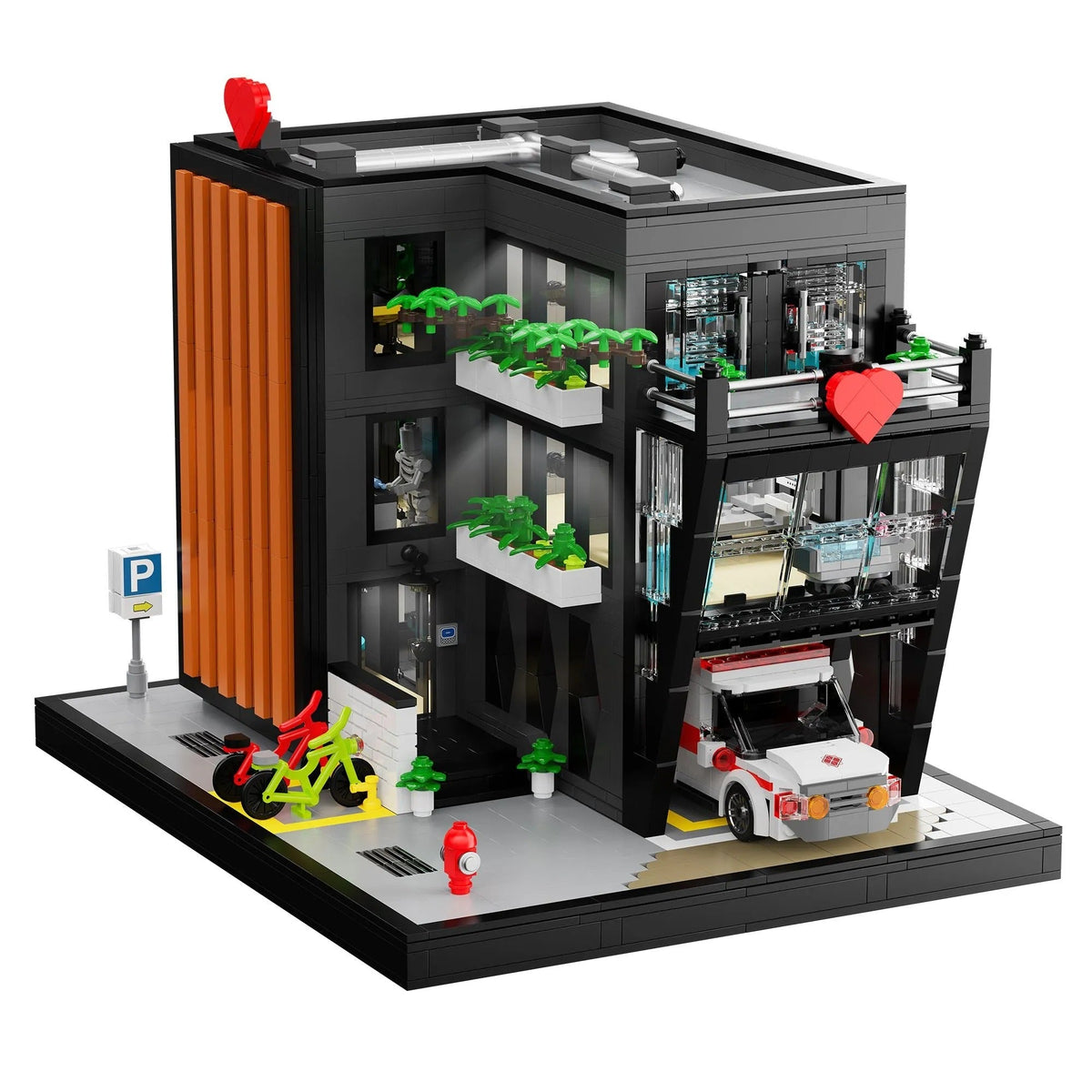 City Hospital Building | 2571 Pcs