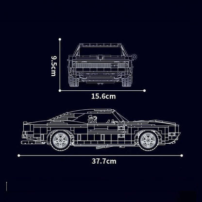 Classic Challenger American Muscle Car | 1868pcs