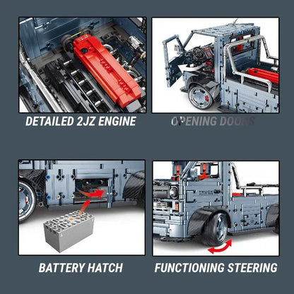 Compact JDM Kei Truck | 2492pcs