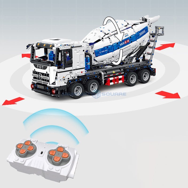 Concrete Mixer Truck | 2432pcs