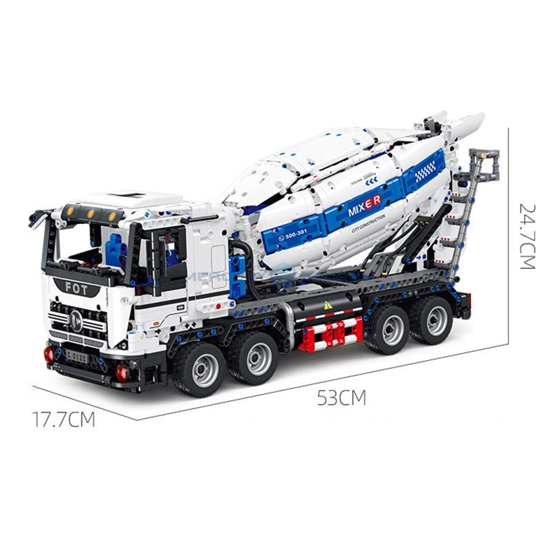 Concrete Mixer Truck | 2432pcs