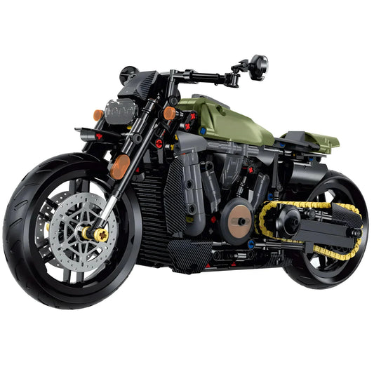 Custom V-Twin Chopper | 634pcs