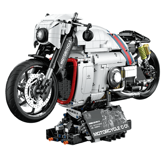 Cyberpunk Mecha Sport Bike | 2615pcs