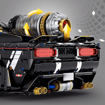 Cyberpunk Muscle Coupe | 3750pcs
