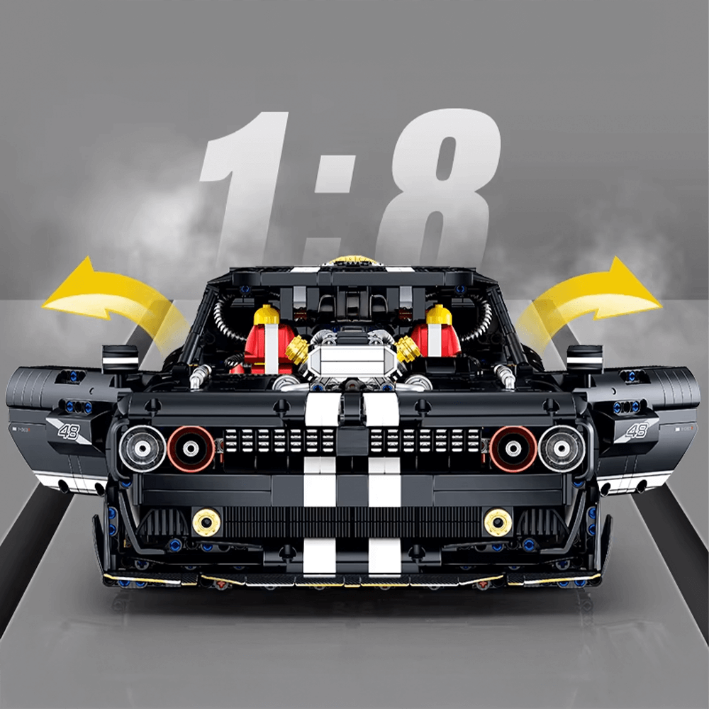 Cyberpunk Muscle Coupe | 3750pcs
