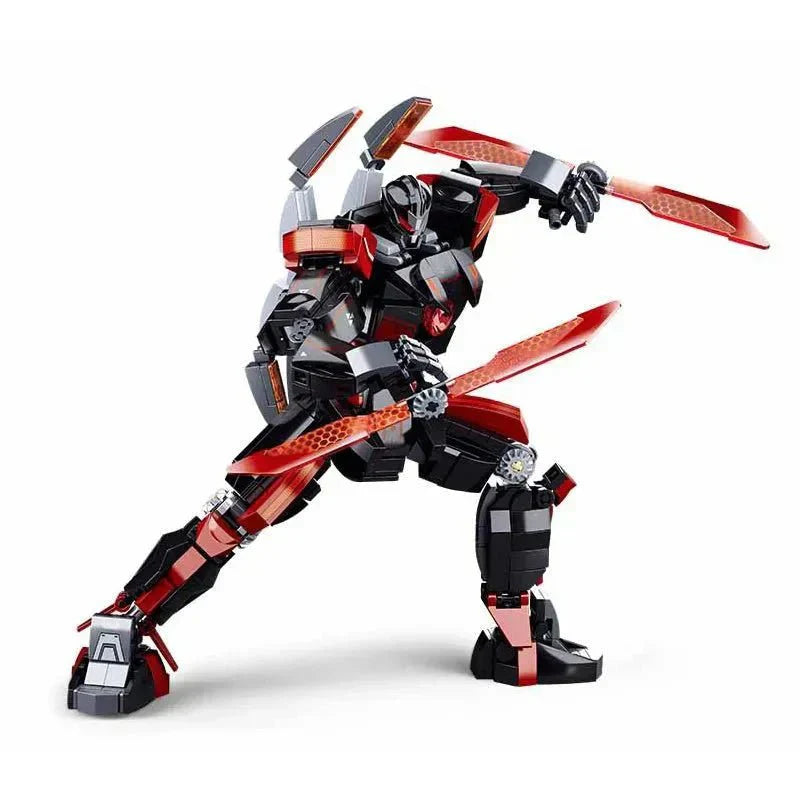 Dark Wanderer Transformed Mech Robot Warrior Bricks Toy | 585pcs
