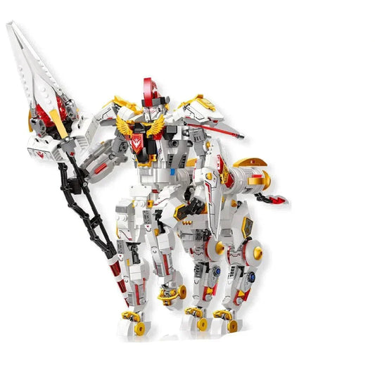 Deformation Silver Wing Cavalary Robot | 1389pcs