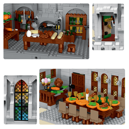 European Medieval Castle | 8602pcs