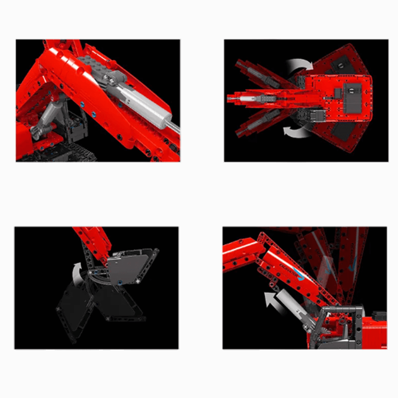 Excavator Remote Control | 1119pcs