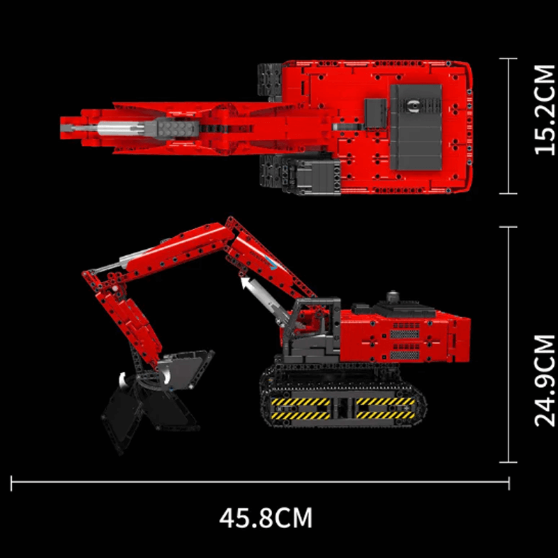 Excavator Remote Control | 1119pcs