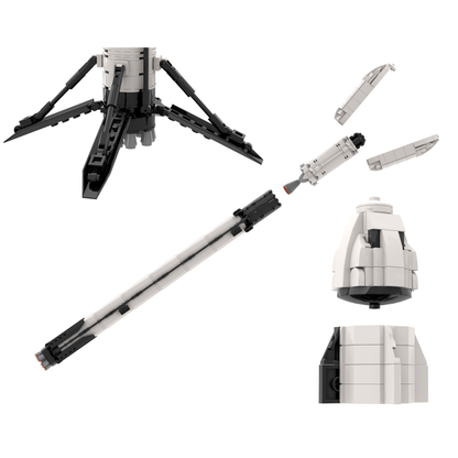Falcon 9 & Crew Dragon | 506pcs