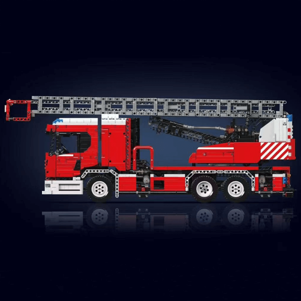 Fire Rescue Ladder Truck | 4885pcs