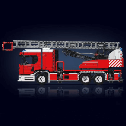 Fire Rescue Ladder Truck | 4885pcs